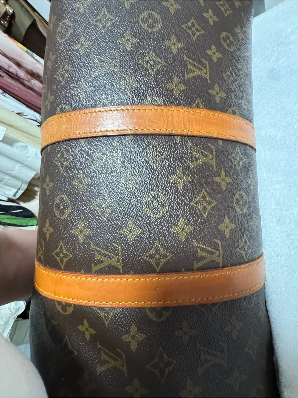 Louis Vuitton Monogram Canvas Duffel Bag - Brown/Tan